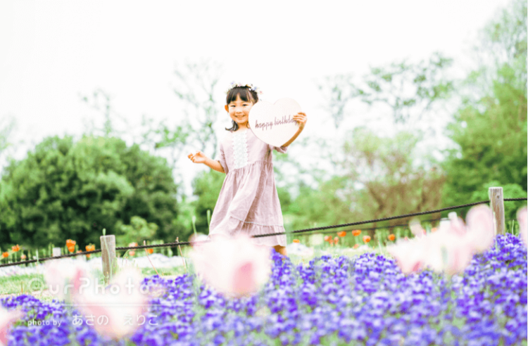 4歳のバースデーフォトはおしゃれに撮って思い出に残そう!服装や撮影方法を解説9