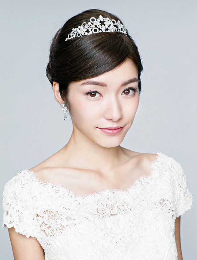 フォトウェディングで花嫁に人気の“前髪あり”スタイル集6