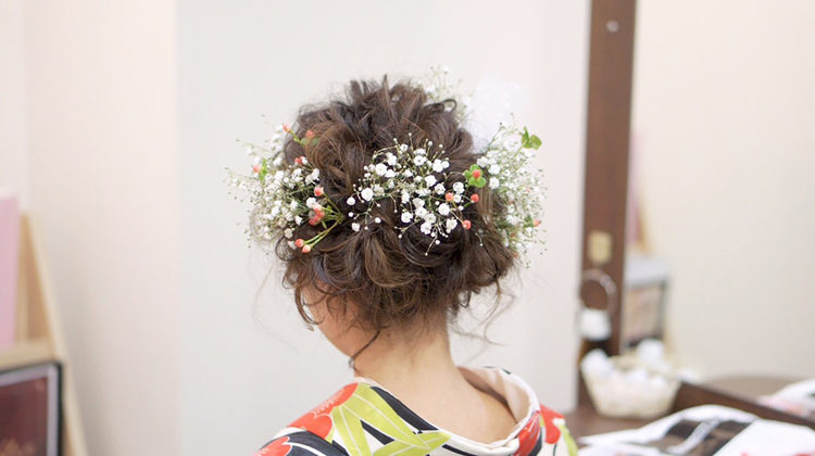卒業袴写真の髪型は“編み込み”で簡単アレンジ!長さ別にやり方を紹介10