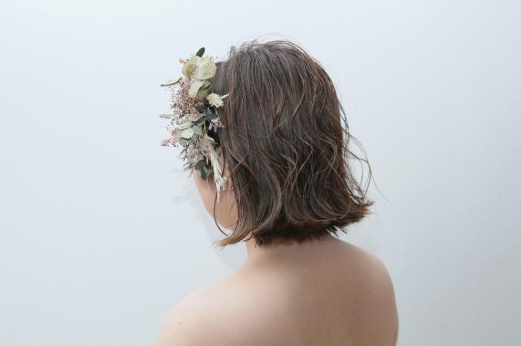 ショートの花嫁の髪型は?フォトウェディングで人気の髪型まとめ8
