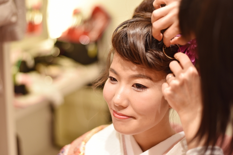 卒業袴写真の髪型は“編み込み”で簡単アレンジ!長さ別にやり方を紹介3