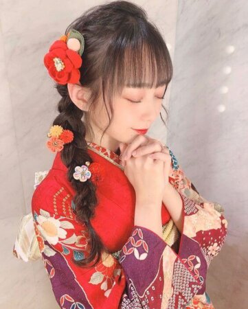 【女子大生】卒業袴の写真におすすめの髪型7つを厳選!セット方法も紹介9