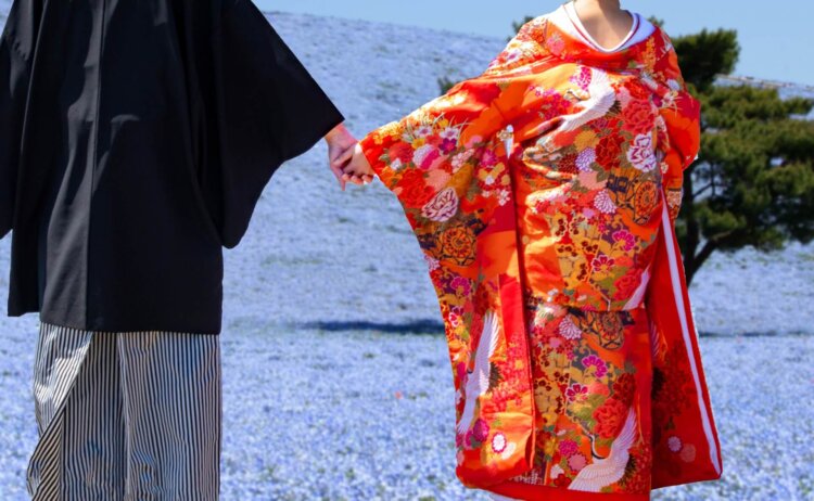 フォトウェディングの新郎和装の基本|種類・家紋・色・小物を紹介7
