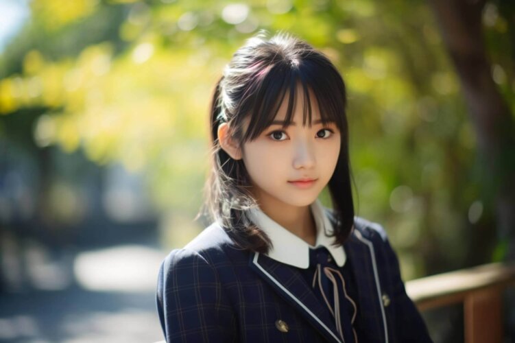 女子が高校受験写真で失敗しないための髪型とセット方法を解説!5