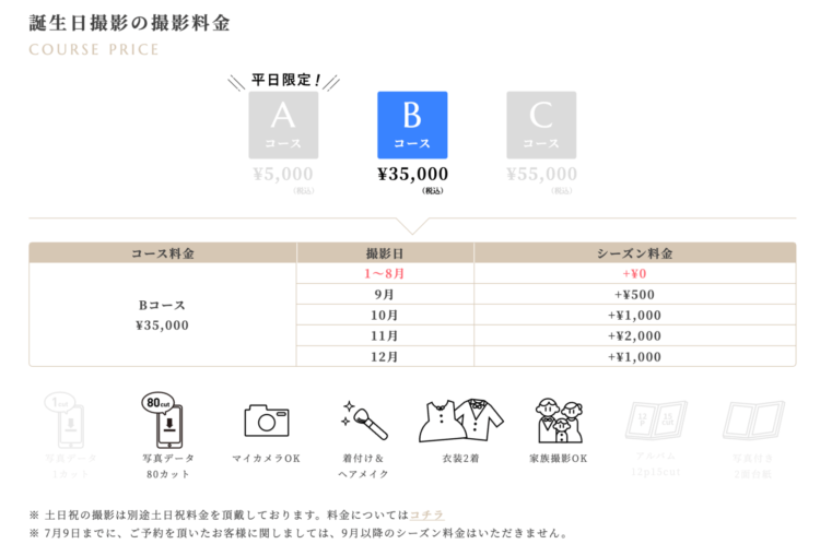 西宮でバースデーフォトをおしゃれに撮れるおすすめスタジオ11選06