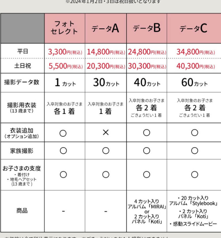 二子玉川でおしゃれな入園入学・卒園卒業写真が撮影できるスタジオ6選!スタジオの選び方も解説14
