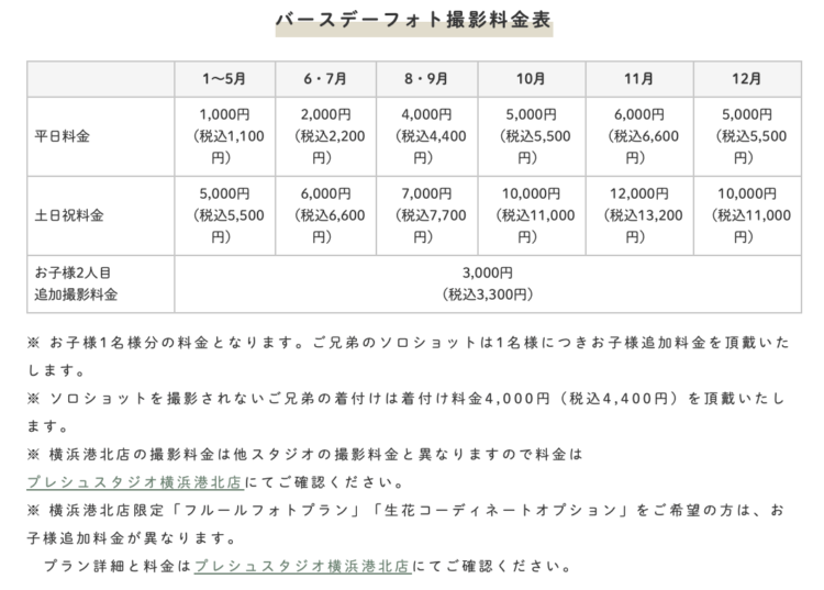 西宮でバースデーフォトをおしゃれに撮れるおすすめスタジオ11選20