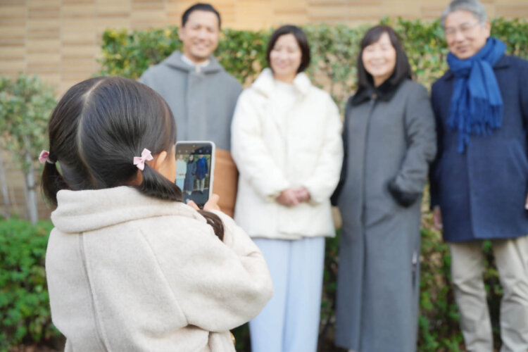 入園写真は家族一緒がおすすめ!家族におすすめの服装も紹介5
