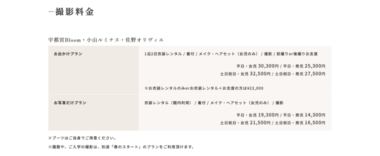 栃木でおしゃれな入園入学・卒園卒業写真が撮影できるスタジオ12選!スタジオの選び方も解説20